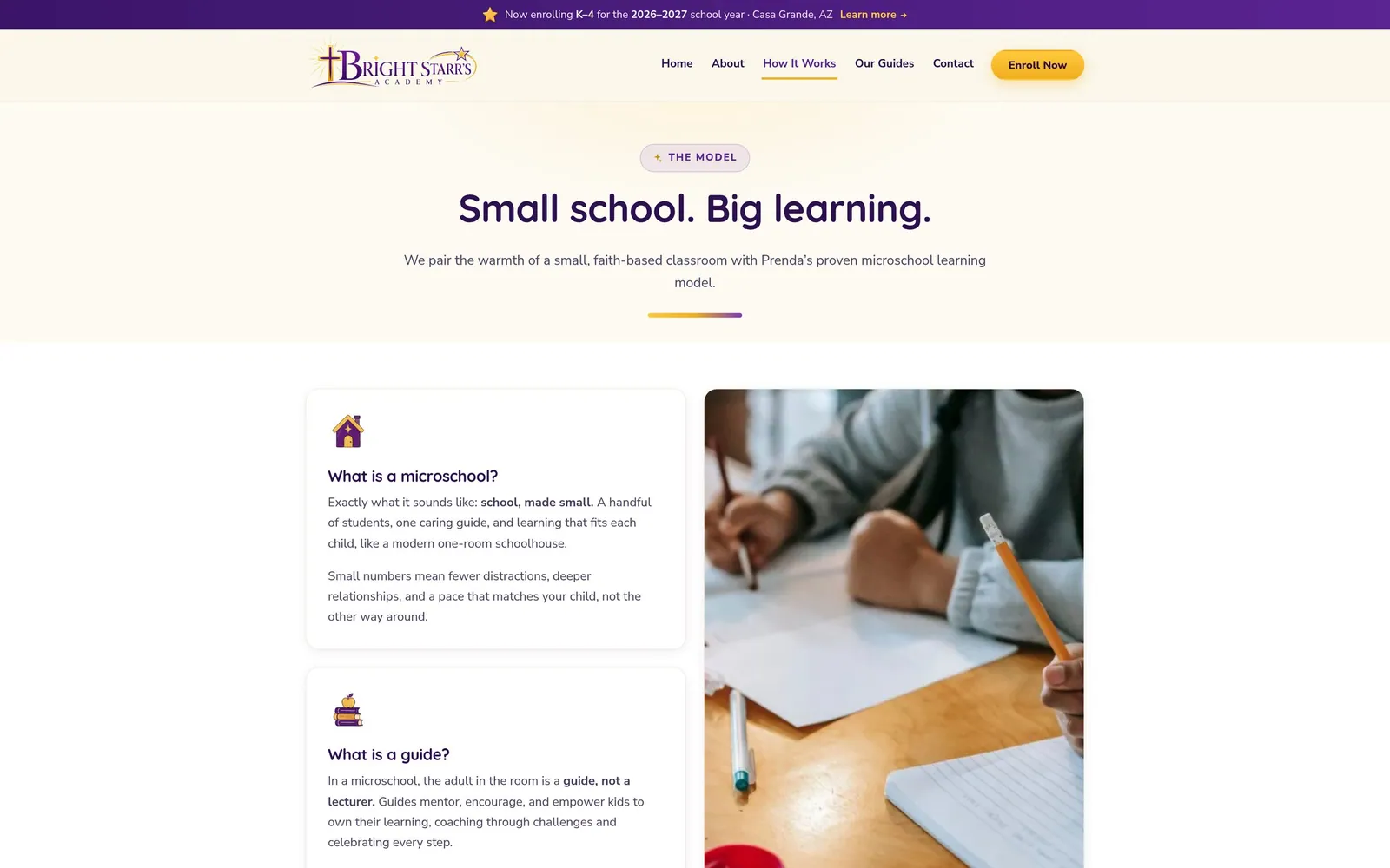 Bright Starr’s Academy: How it works