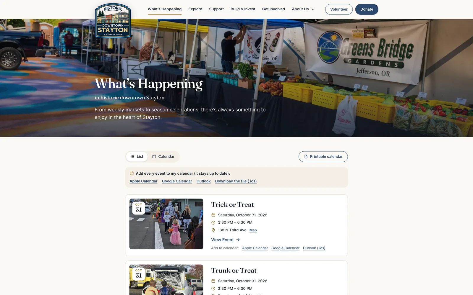 Downtown Stayton: What's happening